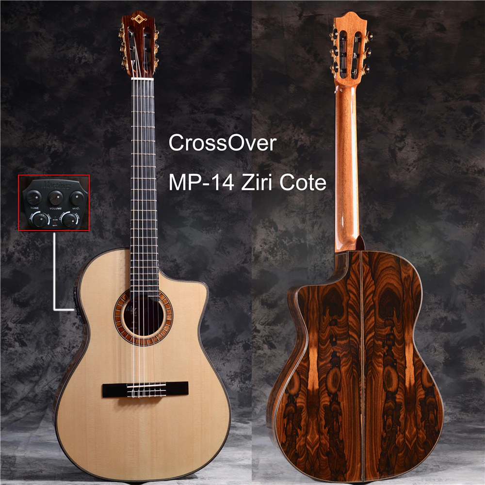 Đàn Guitar Martinez MP-14 Ziricote Artist – Hữu Phước Music